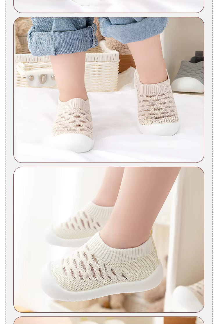 Smiley Mesh Socks & Shoe