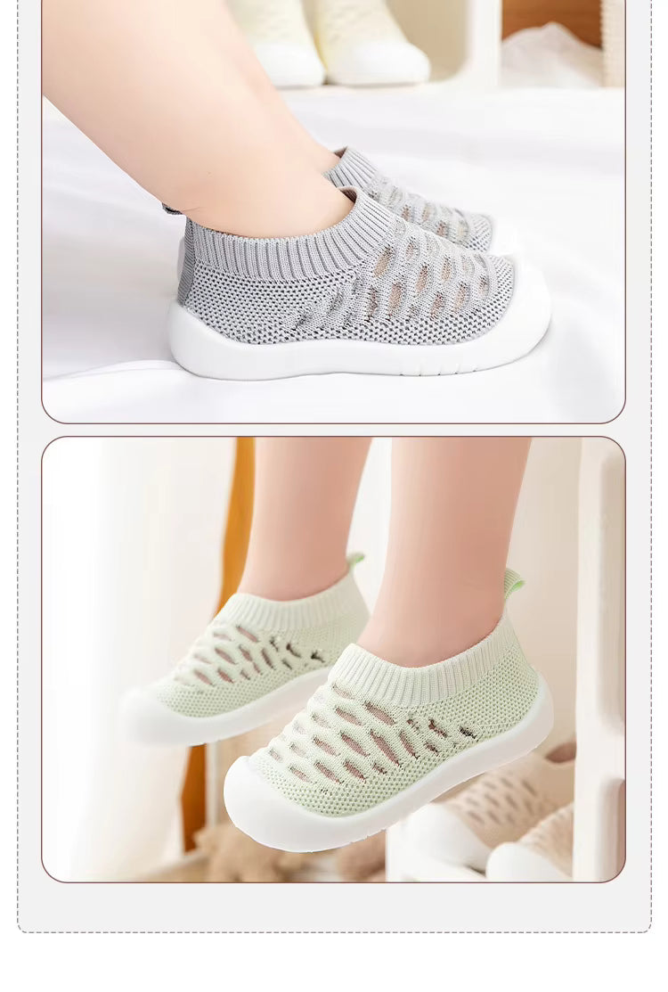 Smiley Mesh Socks & Shoe