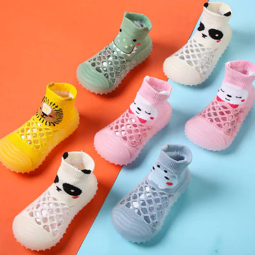 Smiley Mesh Socks & Shoe