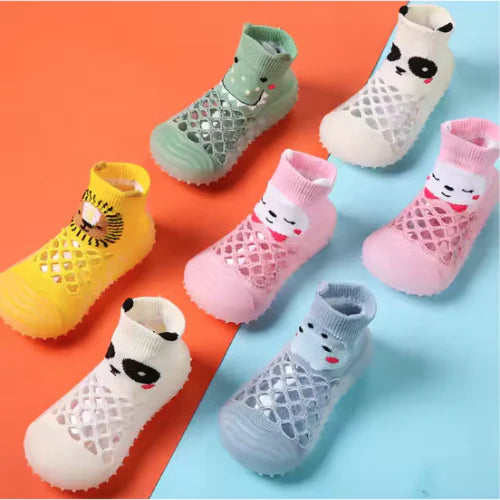Smiley Mesh Socks & Shoe