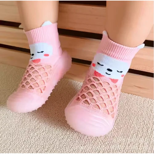 Smiley Mesh Socks & Shoe