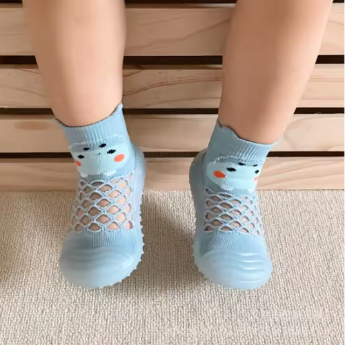 Smiley Mesh Socks & Shoe